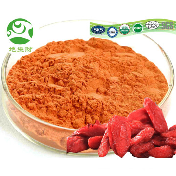 Poudre/extrait de baies de goji biologiques à bas prix de certificat de la chine